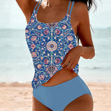 Laluna® | Nyári Tankini nyomattal