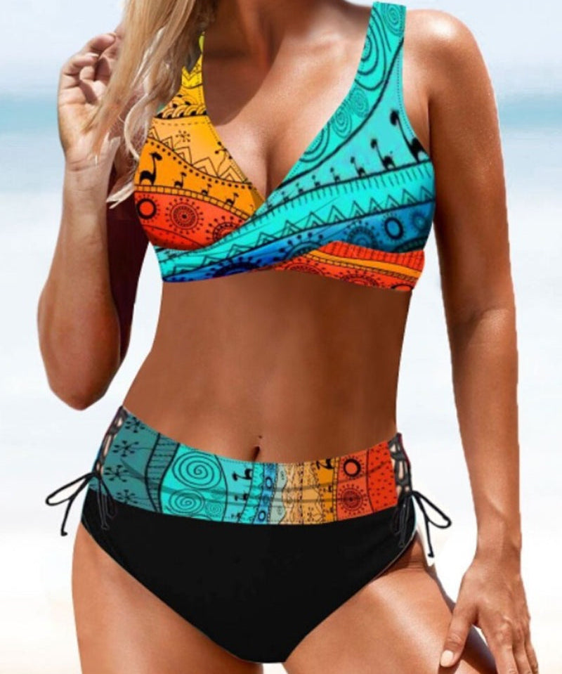 Eva - Vidám Színes Bikini