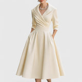 Valerie - Elegáns Midi Ruha