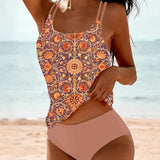 Laluna® | Nyári Tankini nyomattal