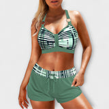 Janel - Magas derekú halmintás bikini