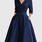 Zyrah™ | Elegáns midi ruha