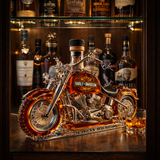 Harley-Davidson különkiadású whisky üveg