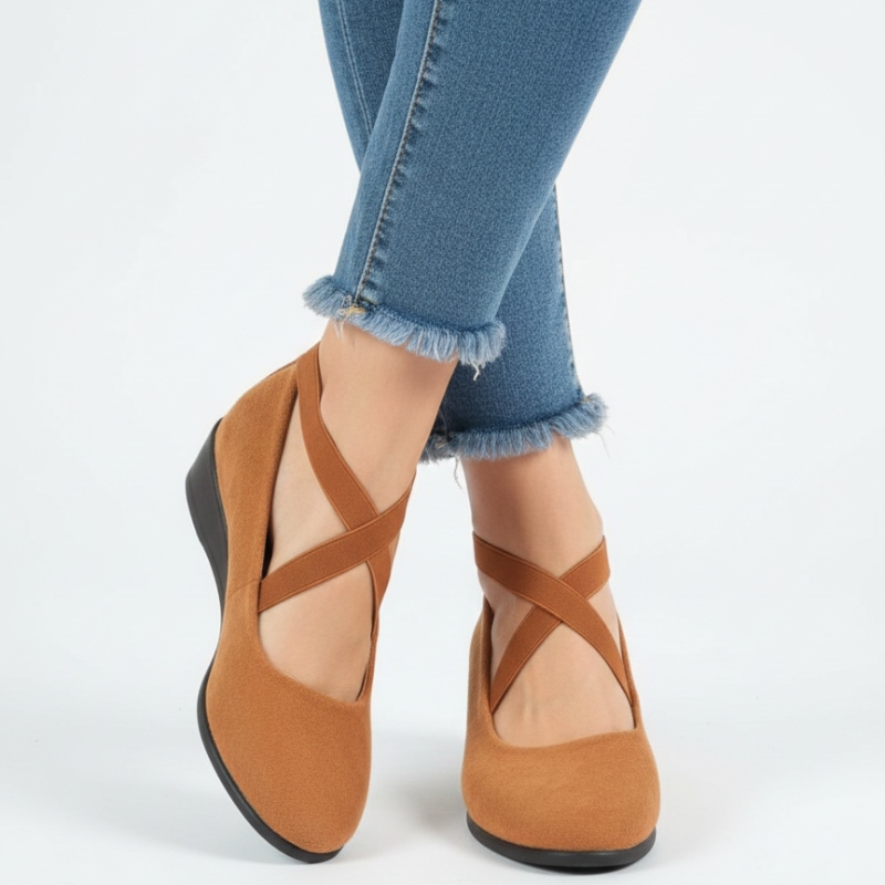 Monique - Kényelmes Zárt Sarok Slip-On Cipők