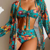 Glenda - Virágmintás bikini