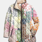 ELENA | Tavaszi Patchwork Bohém Kabát Florence