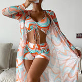 Laluna® | 3 részes mintás bikini szett