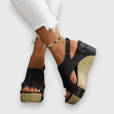 Mia – Vintage platform szandál