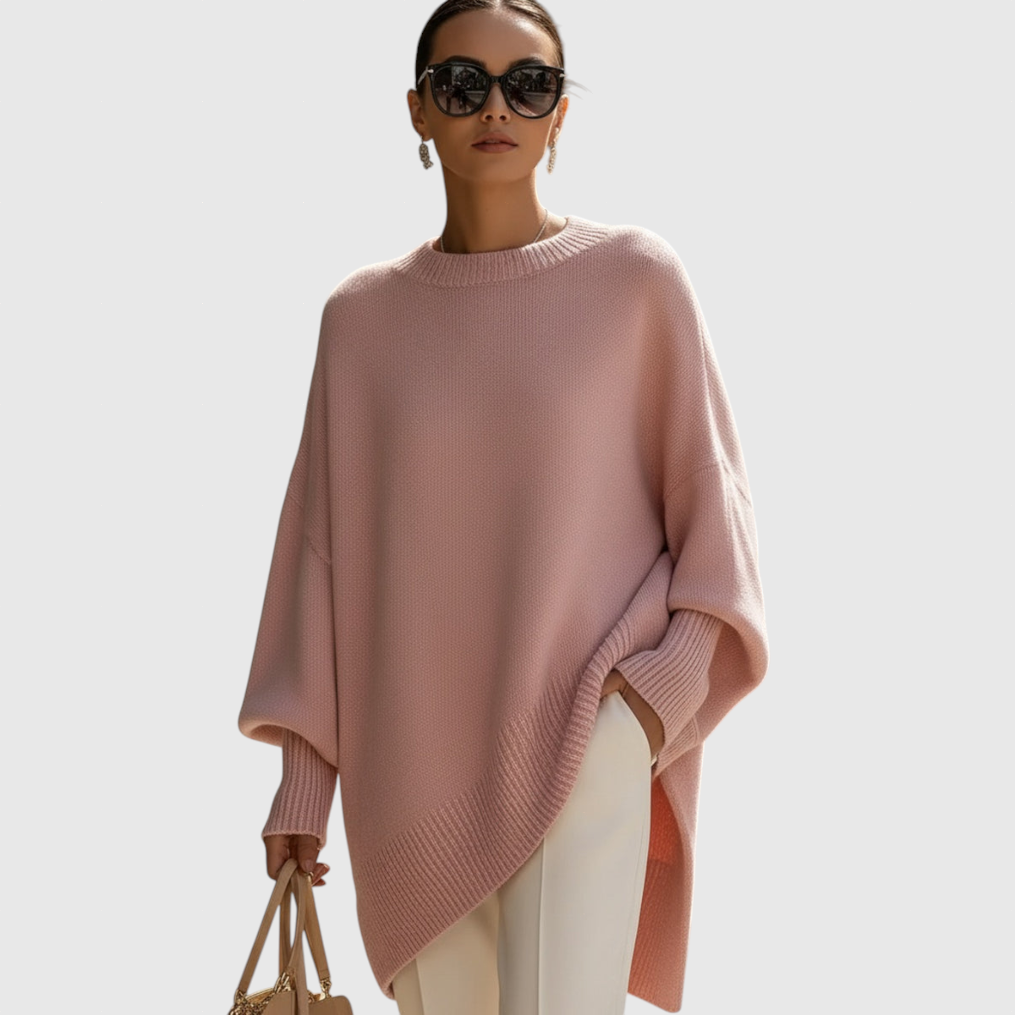 Adela - Elegáns pulóver laza sziluettel