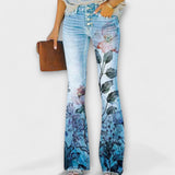 Virágmintás nadrág