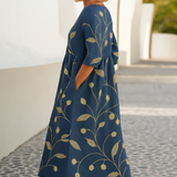 Eliza | Relaxált Midi Ruha - Effortless Elegance, Mindennapi Kényelem