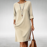 Charlotte™ | Effortless Comfort Midi Dress