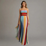 Anikó - Elegáns Női Maxi Ruha