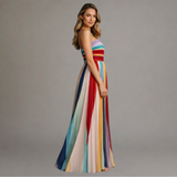 Anikó - Elegáns Női Maxi Ruha