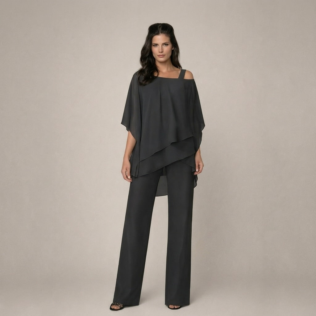 Clara | Elegáns Szett Lagenblúzzal