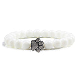 Pulseira de Pata com Contas – Design em Pedra Natural