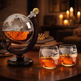 Whisky Üveg - Világtérkép