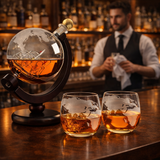 Whisky Üveg - Világtérkép