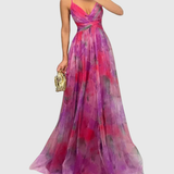 Monika - Elegáns Női Maxi Ruha