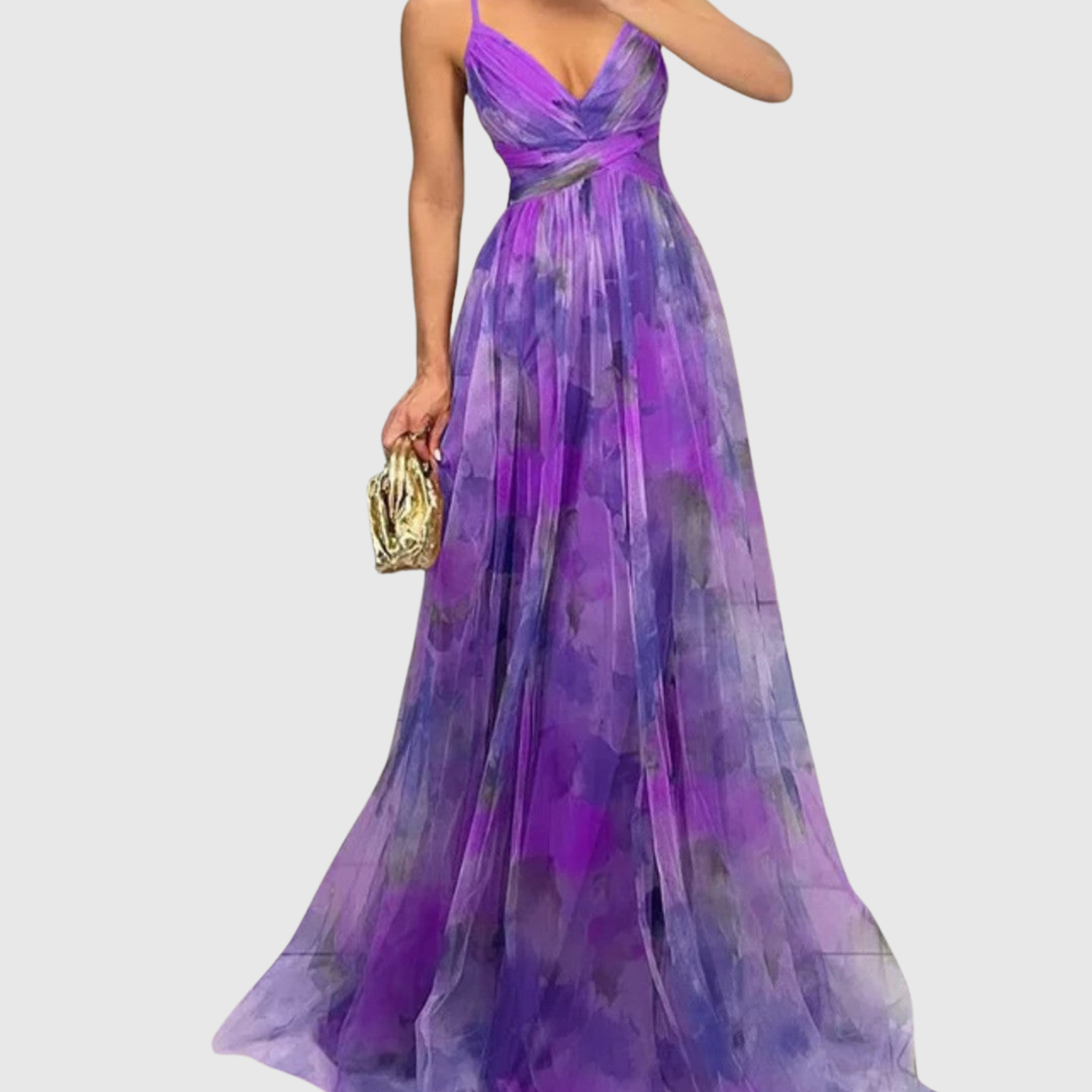 Monika - Elegáns Női Maxi Ruha