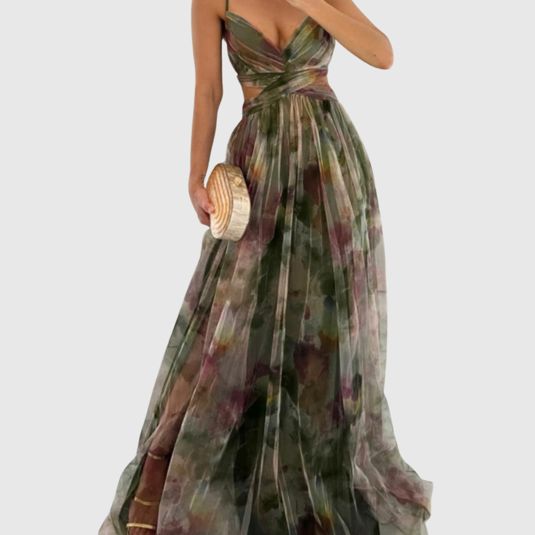 Monika - Elegáns Női Maxi Ruha