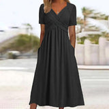 JELENA | ELEGÁNS A-LINE MIDI RUHA