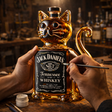 Whisky Üveg - Macskák Gyűjteménye