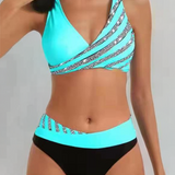 Mona - Nyomtatott Bikini Meleg Színekben