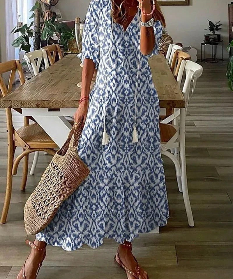 Lana™ | Bohém maxi ruha