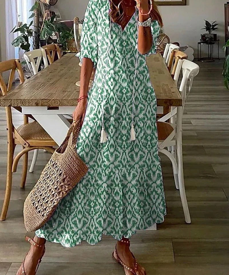 Lana™ | Bohém maxi ruha