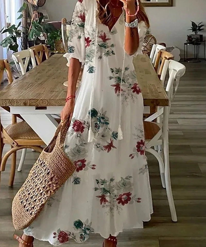 Lana™ | Bohém maxi ruha