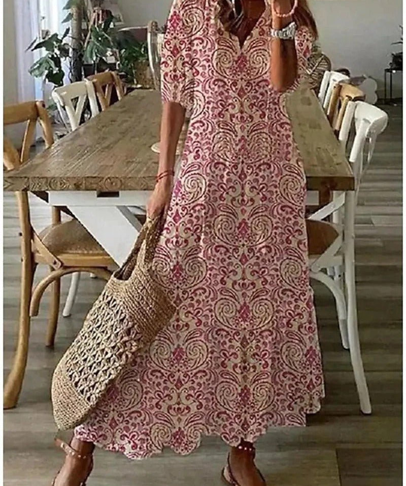 Lana™ | Bohém maxi ruha