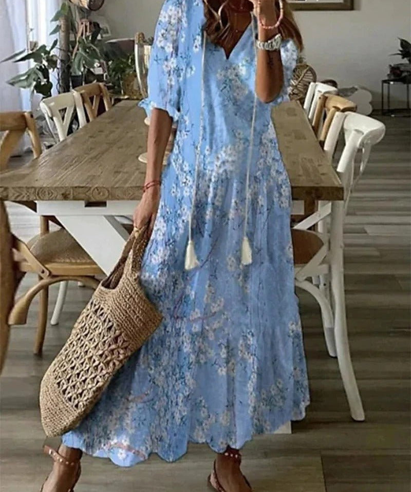 Lana™ | Bohém maxi ruha
