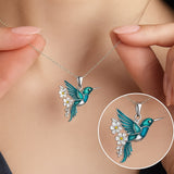Aranyos Kolibri Nyaklánc + Ajándék Fülbevaló – Korlátozott Ideig