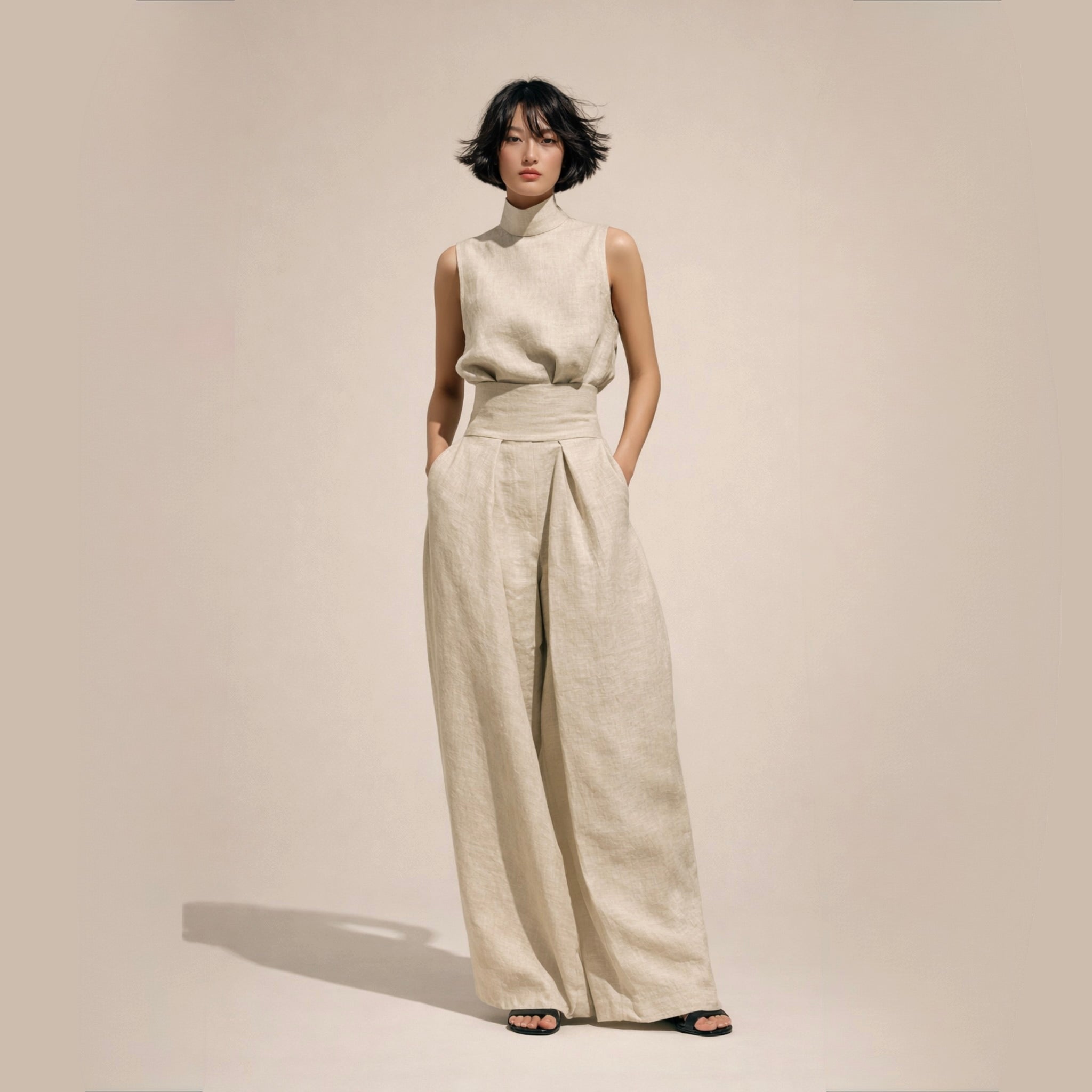 Elisa | Elegáns Jumpsuit Magas Derékkal